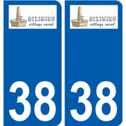 38 Penmarch logo adesivo piastra adesivi città