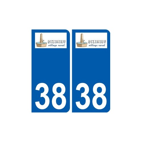 38 Penmarch logotipo de la etiqueta engomada de la placa de pegatinas de la ciudad