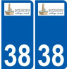 38 Penmarch logo aufkleber typenschild aufkleber stadt