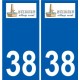38 Penmarch logo aufkleber typenschild aufkleber stadt