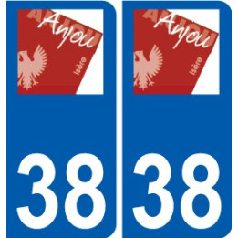 38 Penmarch logo autocollant plaque stickers ville