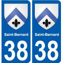 38 Penmarch coat of arms sticker plate stickers city