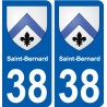 38 Penmarch coat of arms sticker plate stickers city