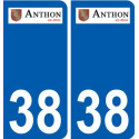 38 Penmarch logo adesivo piastra adesivi città