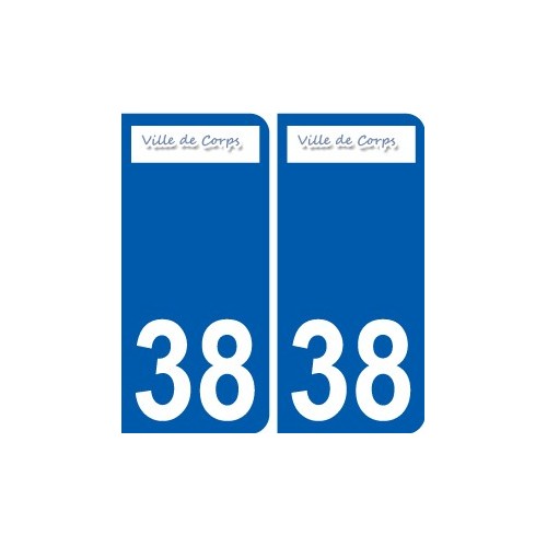 38 Penmarch logo sticker plate stickers city
