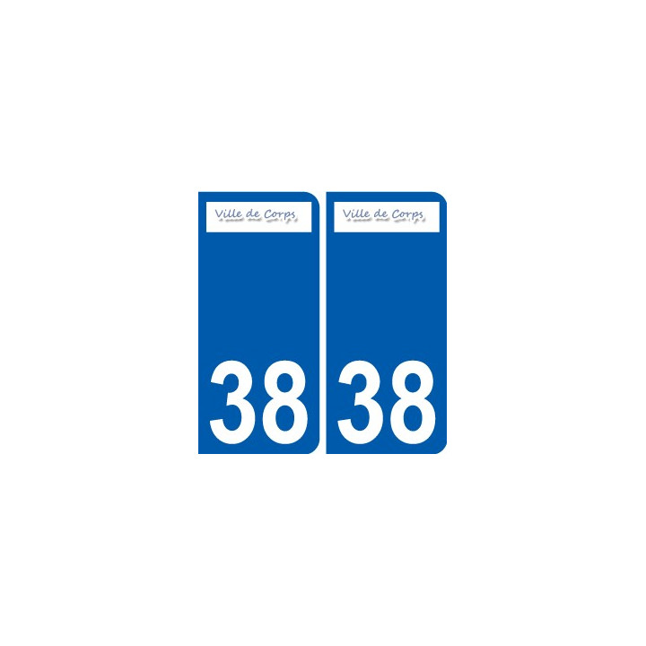38 Penmarch logo sticker plate stickers city