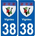 38 Penmarch blason autocollant plaque stickers ville