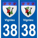 38 Penmarch wappen aufkleber typenschild aufkleber stadt