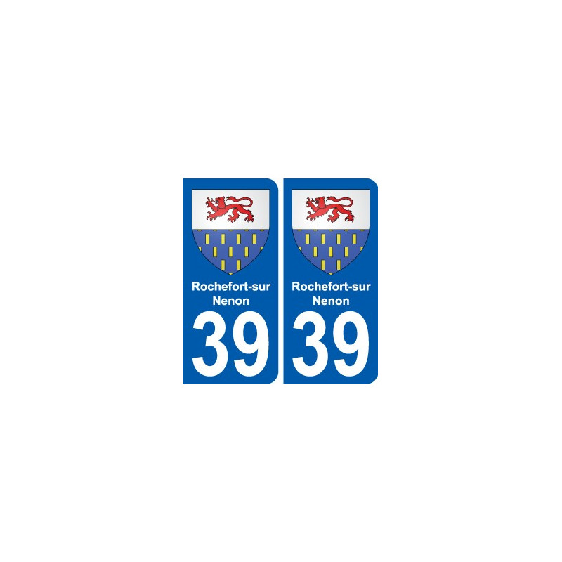39 Penmarch coat of arms sticker plate stickers city