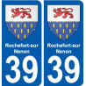 39 Penmarch stemma adesivo piastra adesivi città