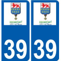 39 Penmarch logo adesivo piastra adesivi città