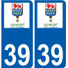 39 Penmarch logo autocollant plaque stickers ville