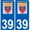39 Penmarch logo adesivo piastra adesivi città