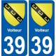39 Penmarch blason autocollant plaque stickers ville