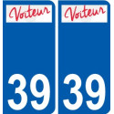 39 Penmarch logo adesivo piastra adesivi città