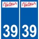 39 Penmarch logo autocollant plaque stickers ville