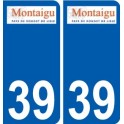 39 Penmarch logotipo de la etiqueta engomada de la placa de pegatinas de la ciudad