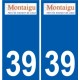 39 Penmarch logo autocollant plaque stickers ville
