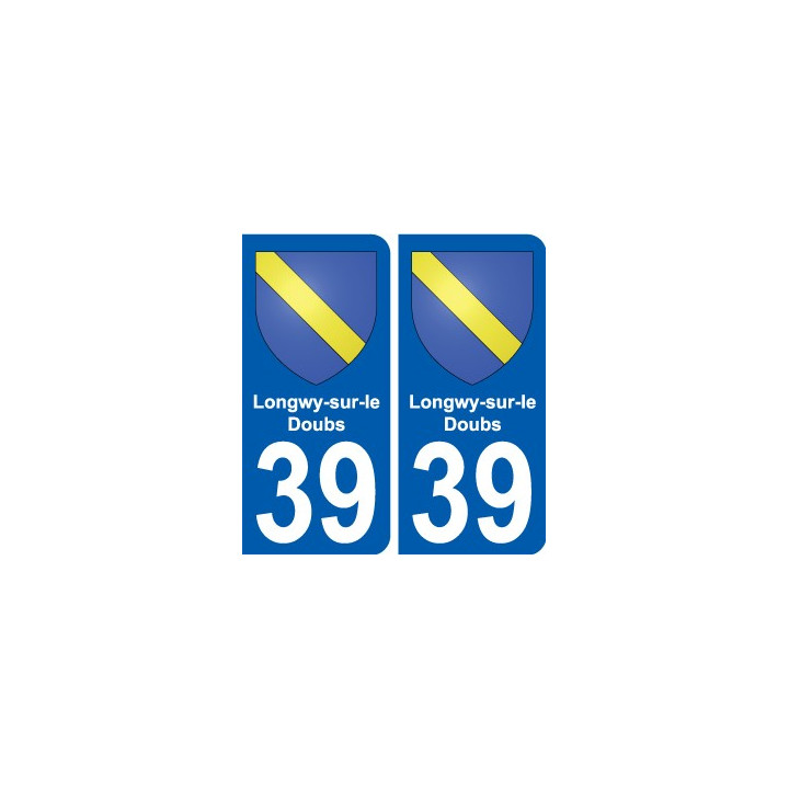 39 Penmarch escudo de armas de la etiqueta engomada de la placa de pegatinas de la ciudad