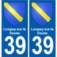 39 Penmarch wappen aufkleber typenschild aufkleber stadt