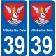 39 Penmarch wappen aufkleber typenschild aufkleber stadt