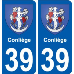 39 Penmarch stemma adesivo piastra adesivi città