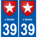 39 Penmarch stemma adesivo piastra adesivi città