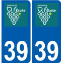 39 Penmarch logo adesivo piastra adesivi città