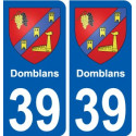 39 Penmarch stemma adesivo piastra adesivi città