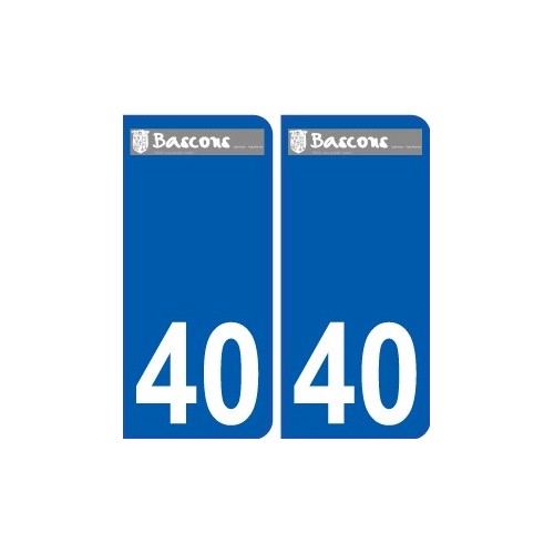 40 Penmarch logo autocollant plaque stickers ville