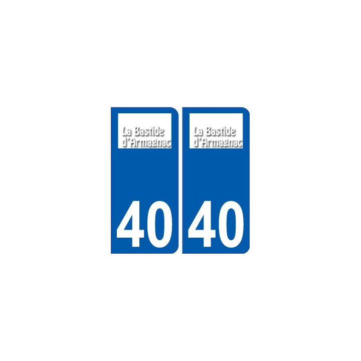 40 Penmarch logo sticker plate stickers city