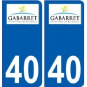 40 Penmarch logo autocollant plaque stickers ville