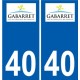 40 Penmarch logo sticker plate stickers city