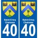 40 Penmarch blason autocollant plaque stickers ville