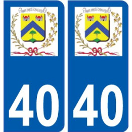 40 Penmarch logotipo de la etiqueta engomada de la placa de pegatinas de la ciudad