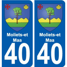 40 Penmarch blason autocollant plaque stickers ville