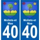 40 Penmarch wappen aufkleber typenschild aufkleber stadt