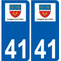 41 Penmarch logo adesivo piastra adesivi città