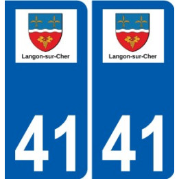 41 Penmarch logo autocollant plaque stickers ville