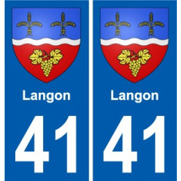 41 Penmarch blason autocollant plaque stickers ville