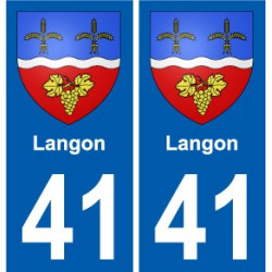 41 Penmarch blason autocollant plaque stickers ville