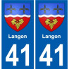 41 Penmarch blason autocollant plaque stickers ville
