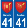 41 Penmarch blason autocollant plaque stickers ville