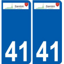 41 Penmarch logo adesivo piastra adesivi città