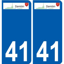 41 Penmarch logo autocollant plaque stickers ville