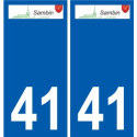 41 Penmarch logo adesivo piastra adesivi città