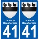 41 Penmarch wappen aufkleber typenschild aufkleber stadt