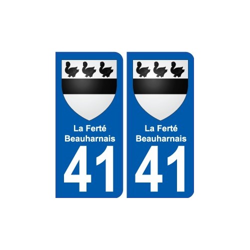 41 Penmarch coat of arms sticker plate stickers city
