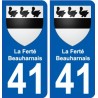 41 Penmarch coat of arms sticker plate stickers city