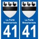 41 Penmarch wappen aufkleber typenschild aufkleber stadt